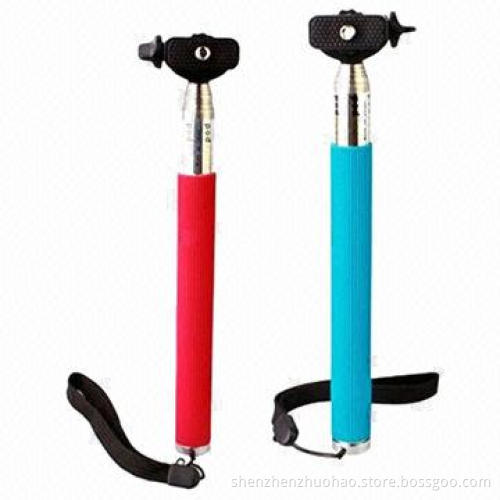 Hot sale high quality monopole for gopro with adapter for gopro 3 colors